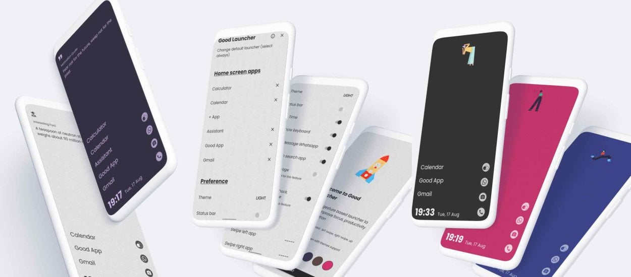 Good Launcher - nowy, minimalistyczny i bez reklam launcher na Androida
