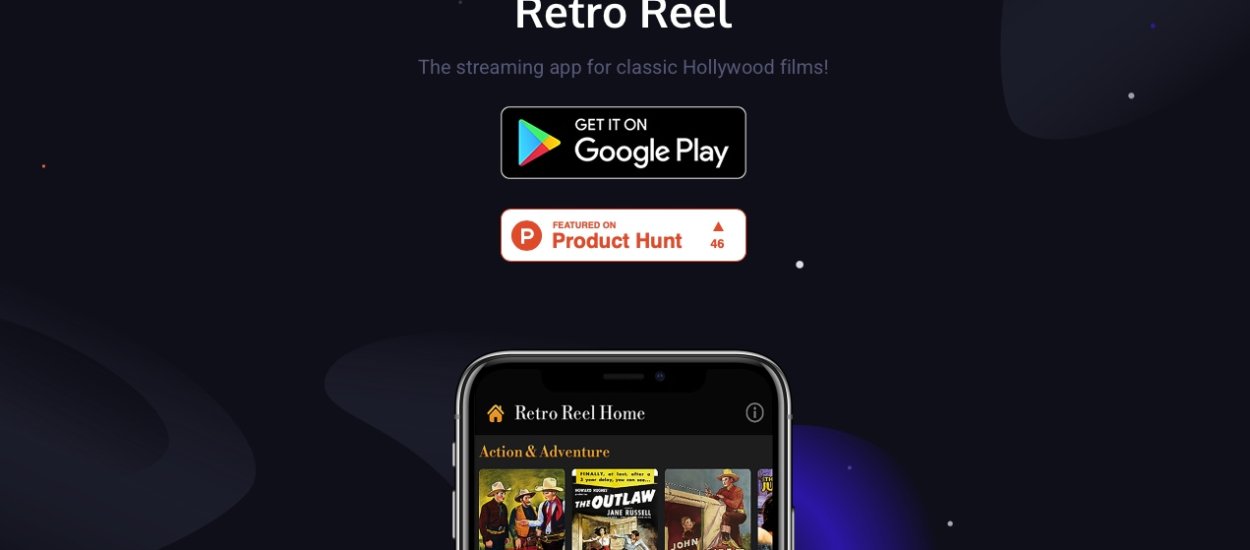 Retro Reel: klasyczne amerykańskie filmy obejrzysz za darmo w aplikacji