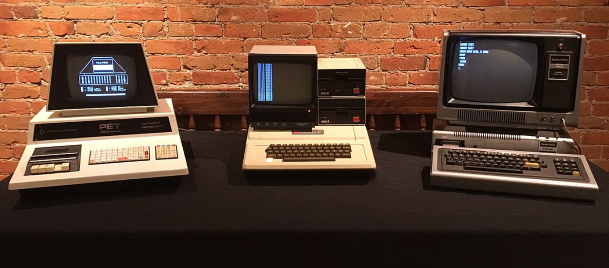 Apple, Commodore, Tandy... czyli jak komputery trafiły na domowe biurka
