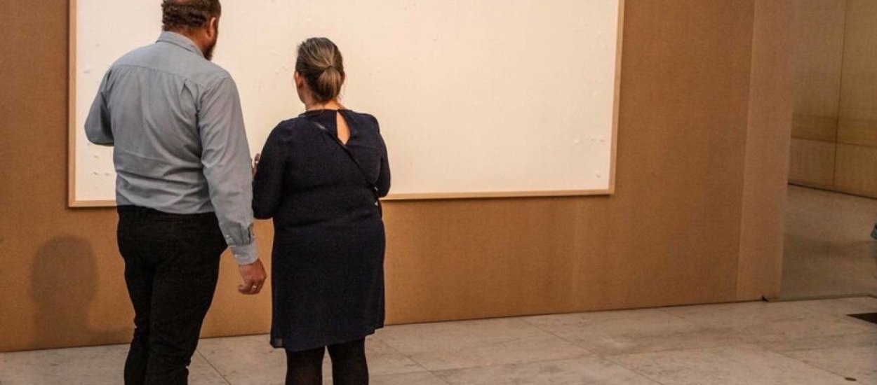 Artysta wziął od muzeum równowartość 340 tys. zł i oddał czyste płótna