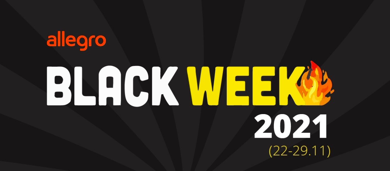 Black Week na Allegro - już od dziś najdłuższy festiwal promocji zakupowych w sieci