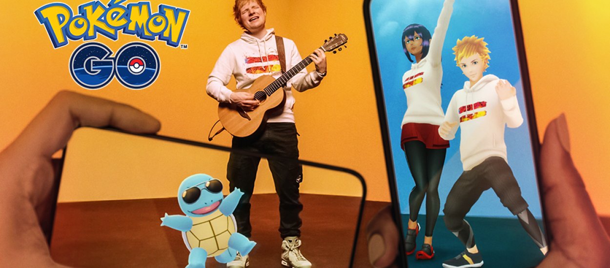 Ed Sheeran da "koncert" w Pokemon Go. Uczą się od Fortnite