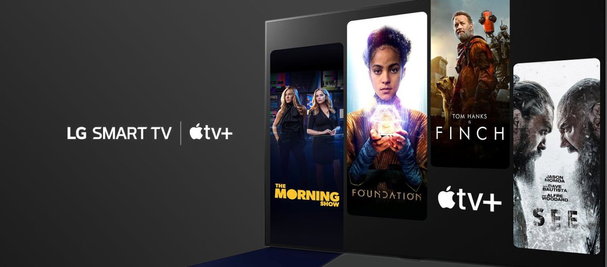 Apple TV+ za darmo na trzy miesiące dla posiadaczy telewizorów LG
