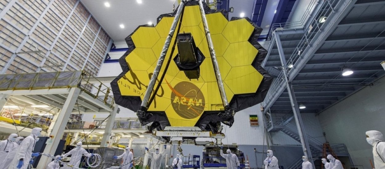 „Upuścili” teleskop Jamesa Webba. Będą testy, czy nie doszło do uszkodzeń