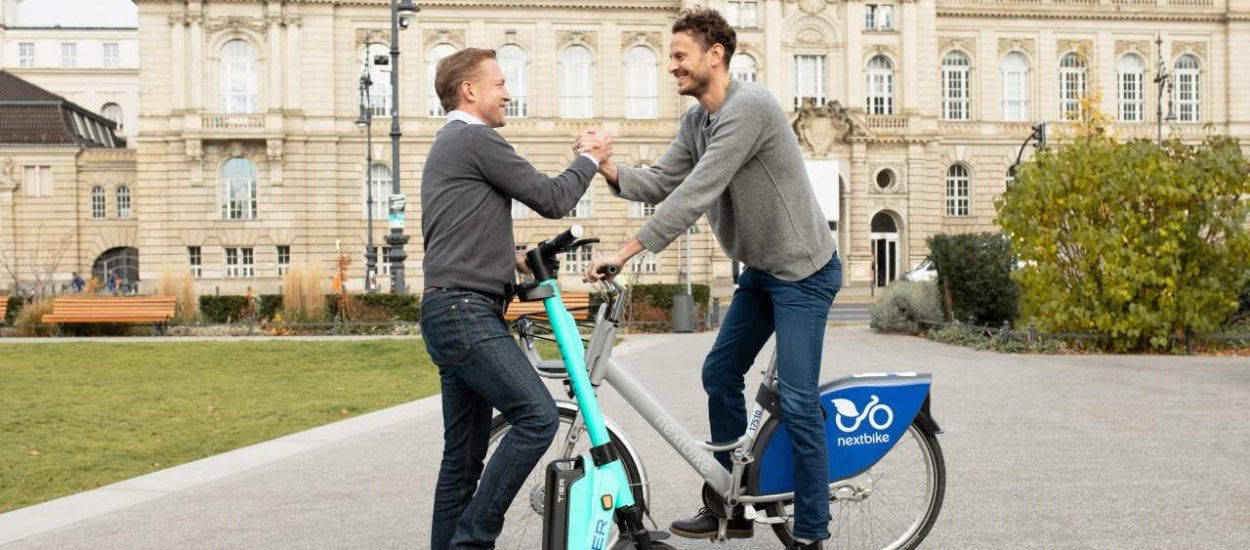 Nextbike przejęte przez TIER! To teraz największy operator mikromobilności w Europie