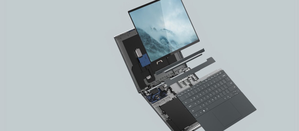 Dell prezentuje koncept Luna, laptop który samodzielnie naprawisz