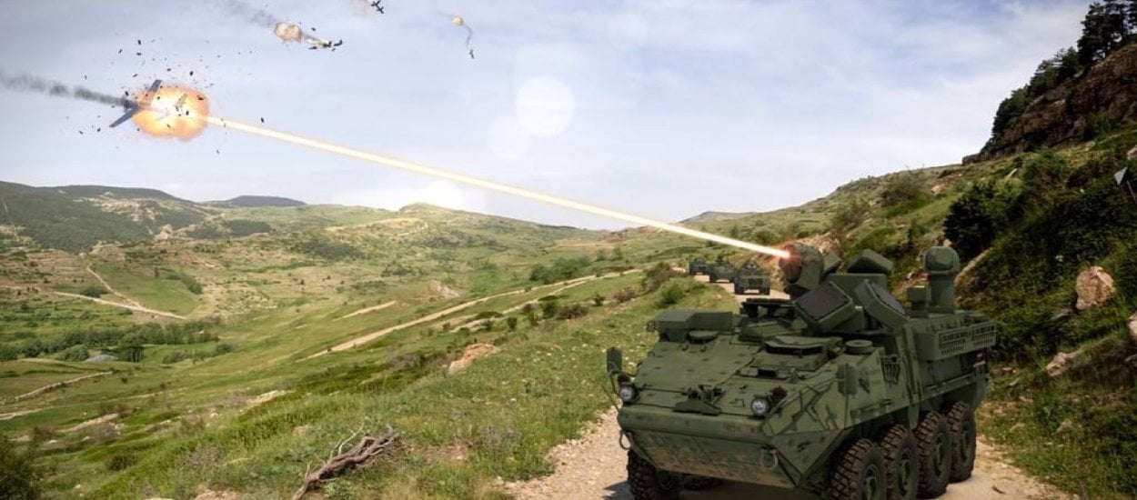 US Army zaczyna testy broni laserowej dla swoich wozów opancerzonych