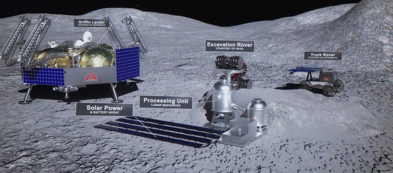Ta firma ma pomysł jak uzyskać tlen na Księżycu z regolitu, testy w 2024