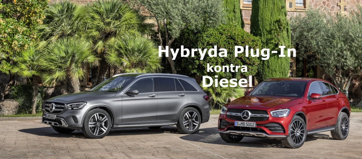 Diesel czy hybryda Plug-In? Mercedes GLC 300d kontra GLC 300e – test zużycia paliwa i koszty jazdy