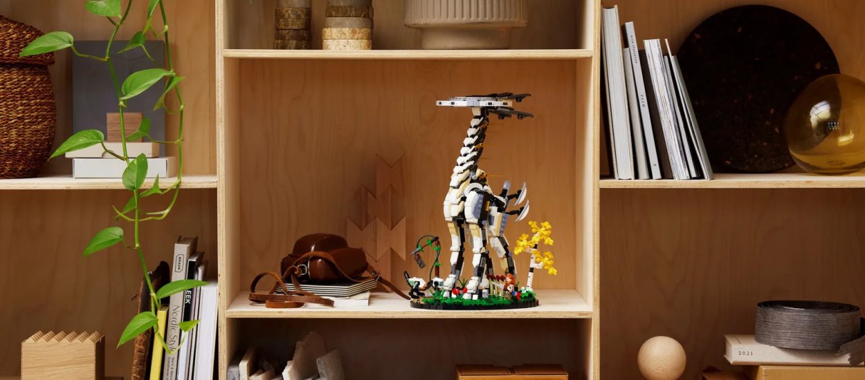 Żyraf z Horizon Forbidden West z własnym zestawem LEGO. Wygląda świetnie