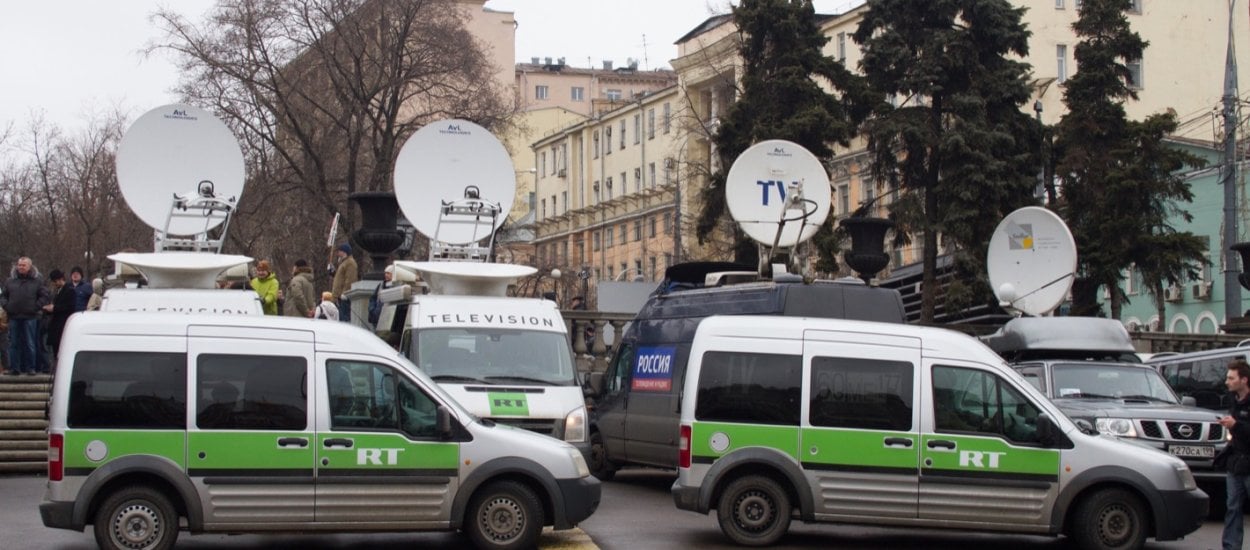 Rosyjskie kanały telewizyjne, w tym Russia Today znikają z Polski