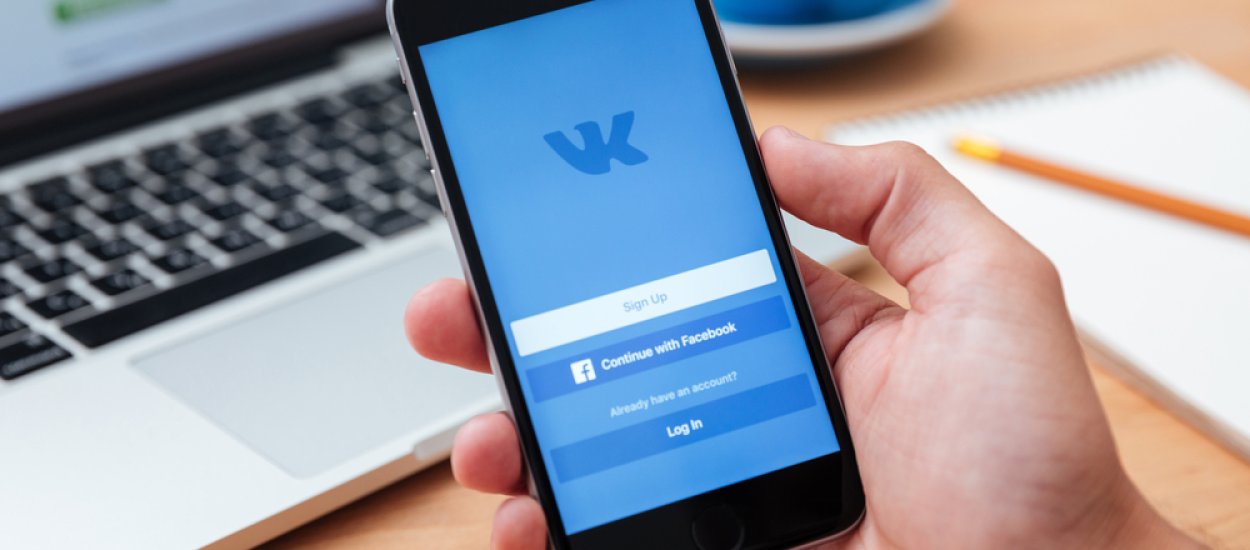 VKontakte zhakowane. Rosyjski odpowiednik Facebooka rozsyła wiadomości o prawdziwym obliczu wojny
