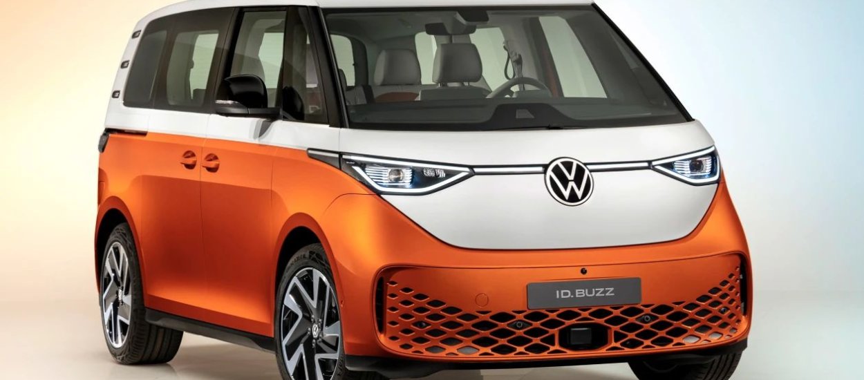 Volkswagen odświeżył "ogórka", ID Buzz przypomina kultowego busa