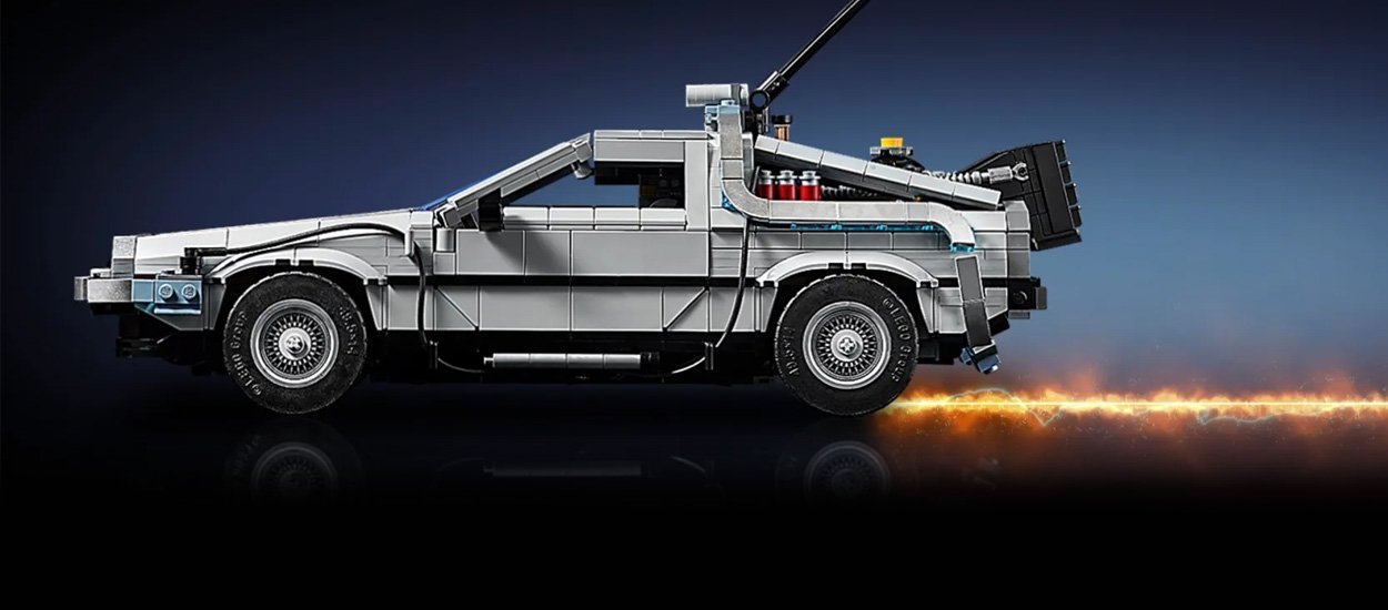 LEGO DeLorean DMC-12 z "Powrotu do przyszłości" wkrótce w sprzedaży