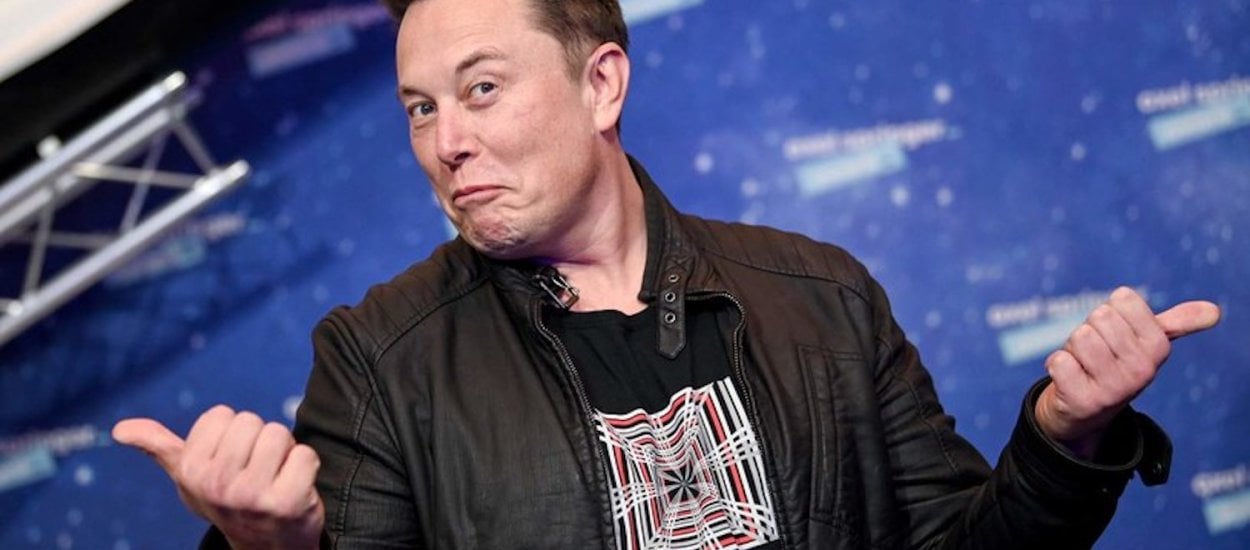 Elon Musk sika złotem i puszcza pachnące bąki