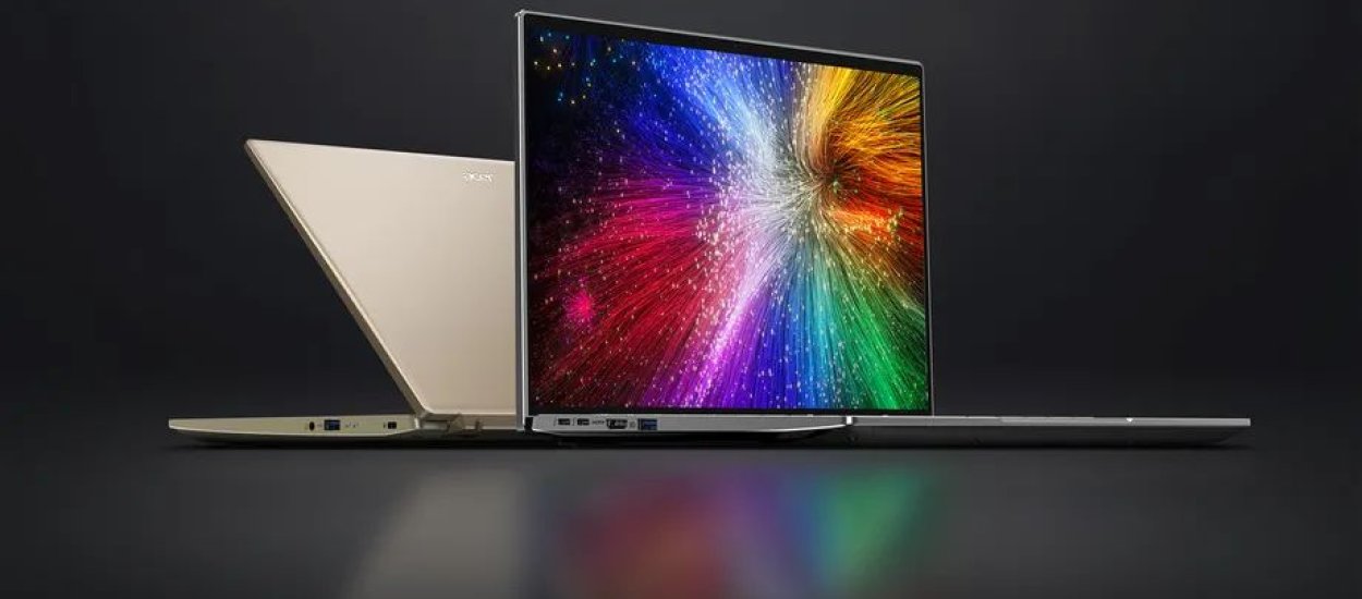 Acer prezentuje notebooki z ekranem OLED i technologią 3D