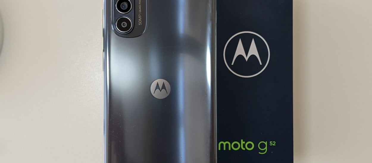 Motorola moto g52 – solidny zawodnik w wyrównanej stawce [TEST]