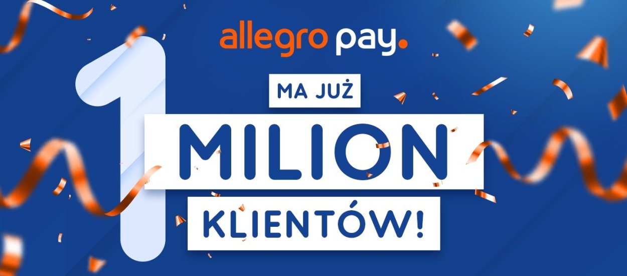 Milion klientów Allegro Pay: usługa jeszcze nie skończyła roku, a już może świętować!