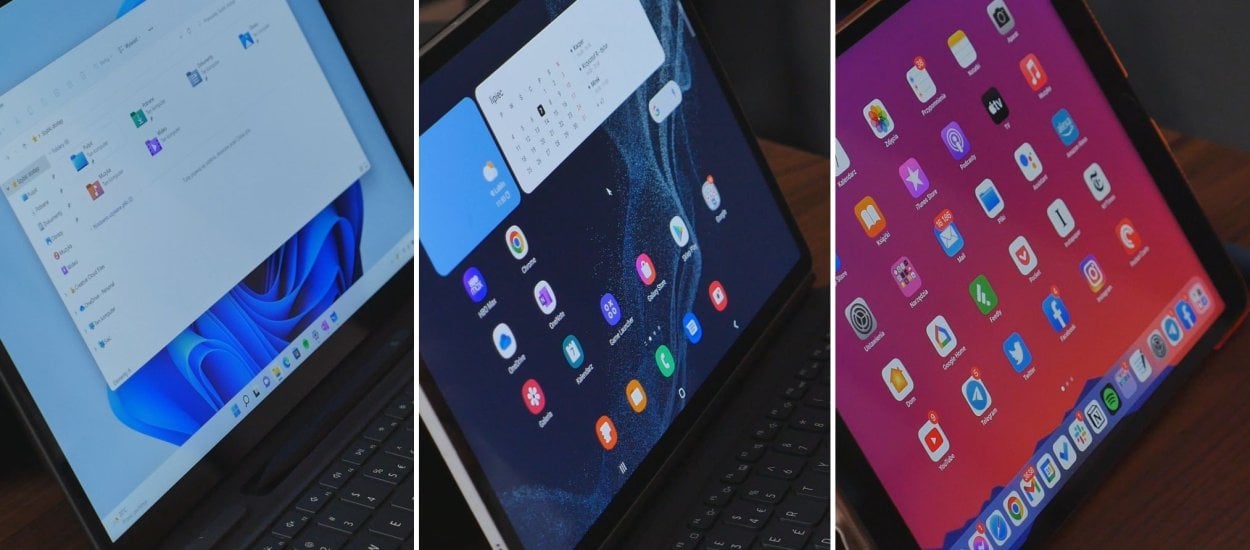 Praca na tablecie? Porównanie Windows 11 vs. Android vs. iPadOS