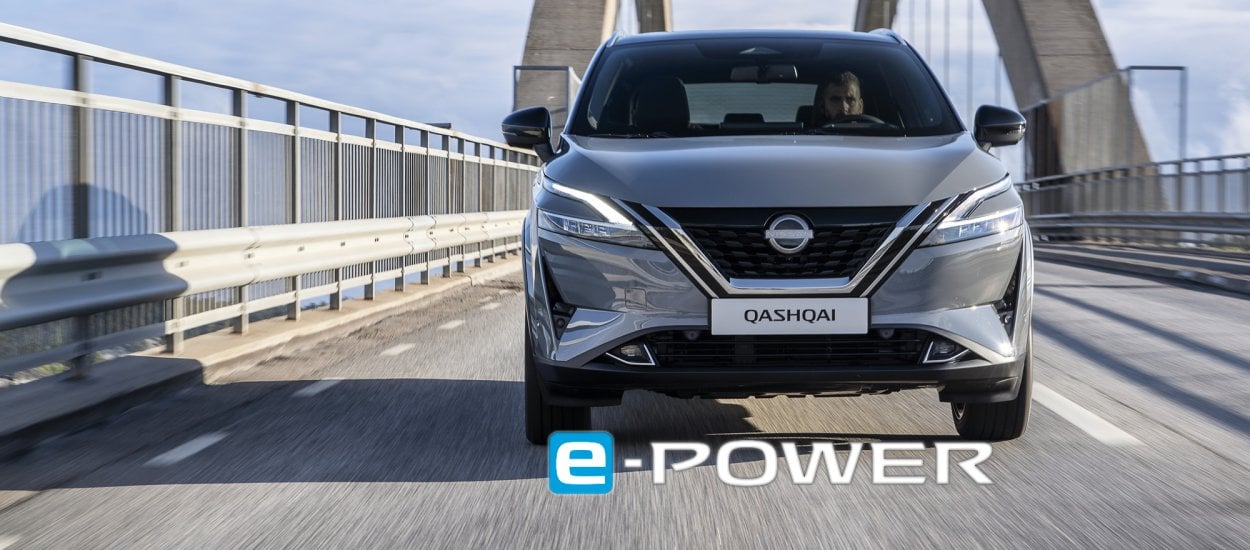 Nissan Qashqai e-Power – hybryda szeregowa napędzana przez silnik elektryczny