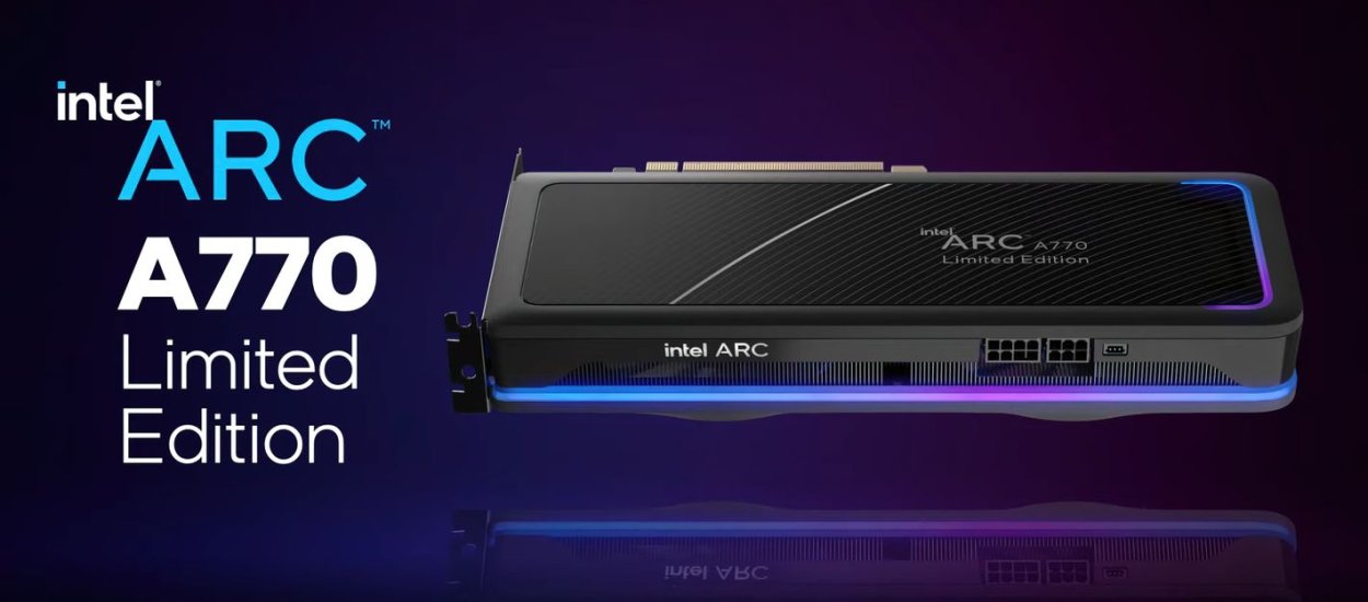 Wreszcie jest, karta graficzna Intel Arc A770 zadebiutuje 12 października