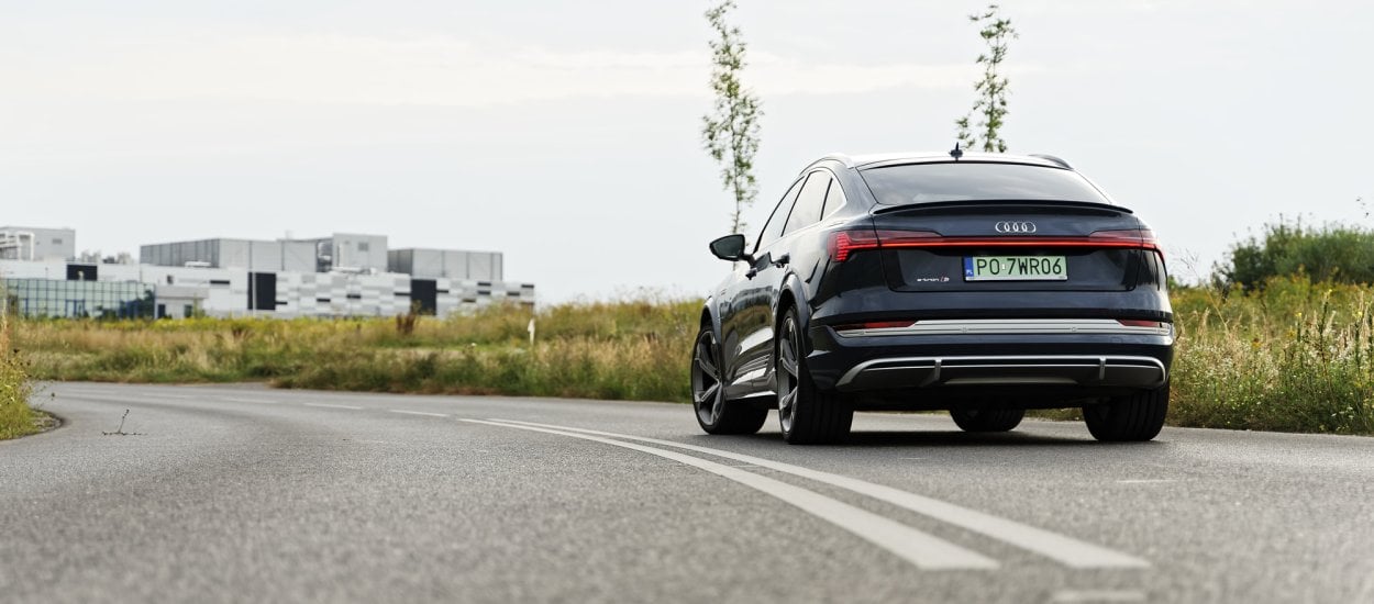 Audi e-tron S Sportback – 503 KM i w elektrycznym SUV-ie, który może driftować. Test