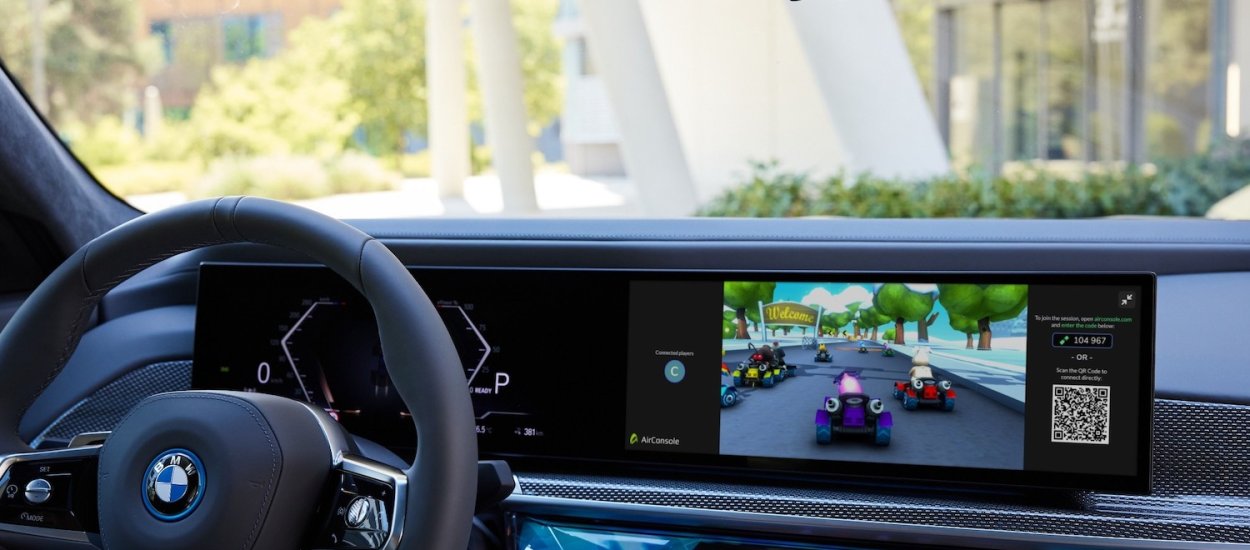 Już nie tylko Tesla. BMW wprowadza do swoich samochodów… gry wideo