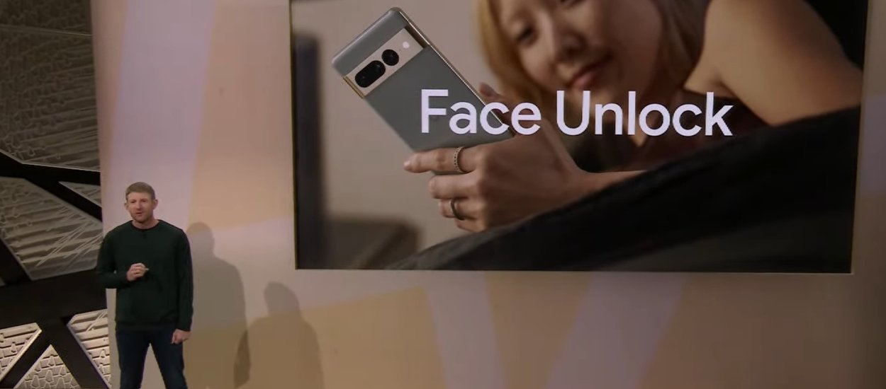 Face Unlock w Pixelu 7 to tylko gadżet, wstyd się tym chwalić