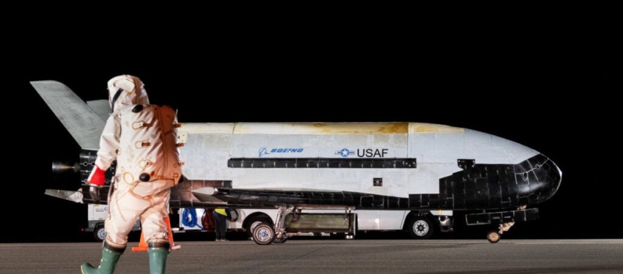 Boeing X-37B wracając po ponad 900 dniach z orbity zbudził pół Florydy