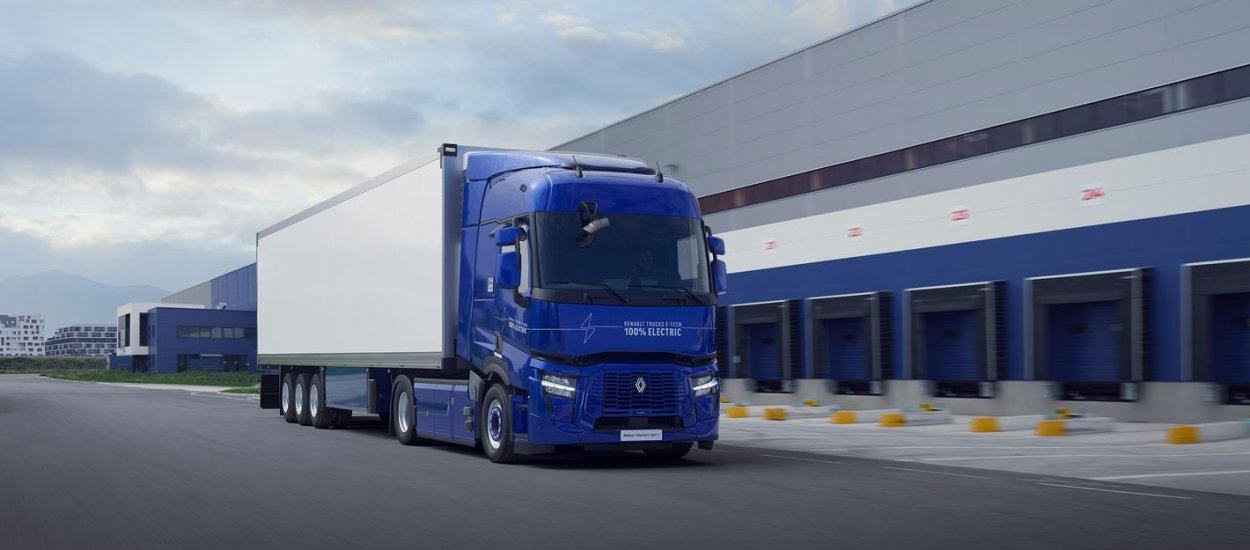 Renault Trucks jak Tesla, przyjmuje już zamówienia na elektryczne ciągniki