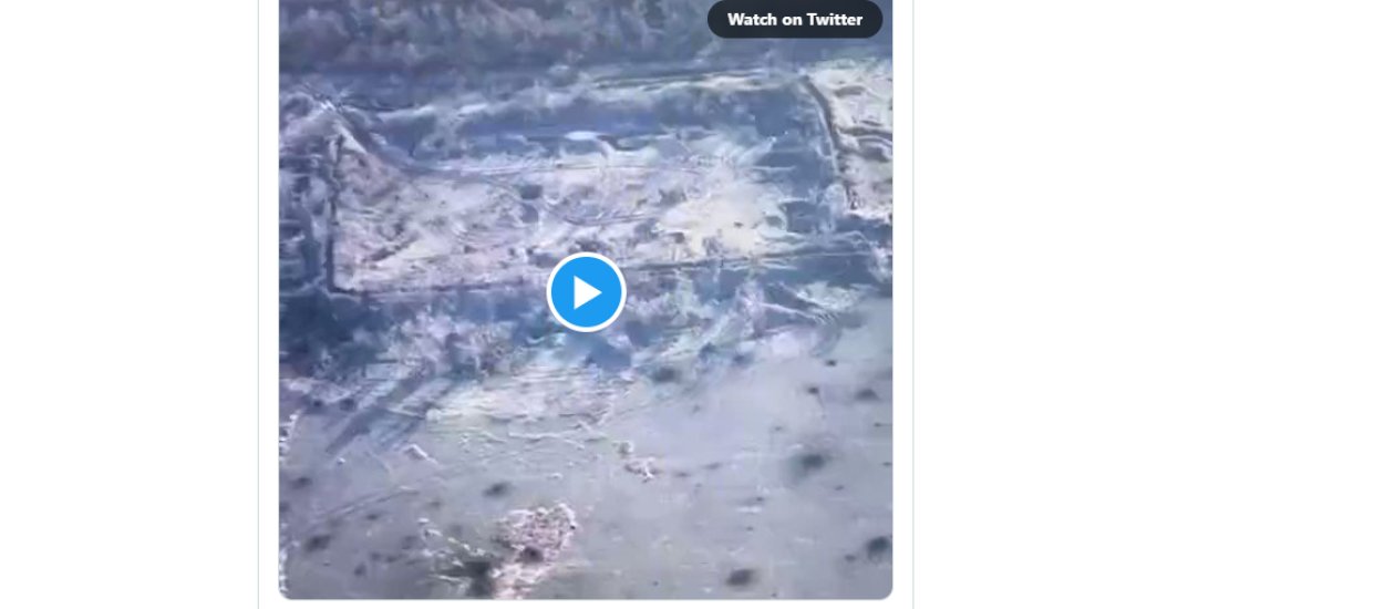 Brutalny film pokazujący jak kasetowa amunicja niszy rosyjskie okopy