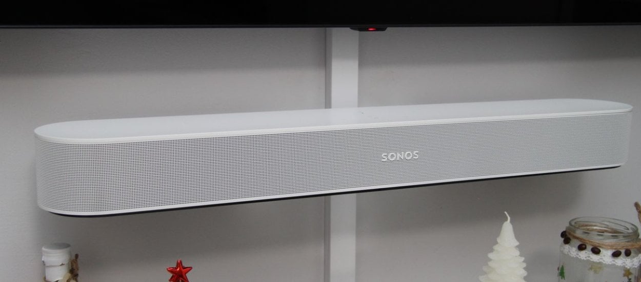 Sonos Beam (2. gen) w najniższej cenie w historii. Żal nie skorzystać z tej promocji