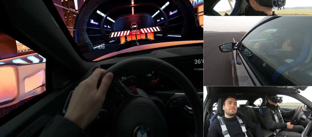 Jazda prawdziwym BMW M2 (2023) po wirtualnym torze – BMW Mixed Reality