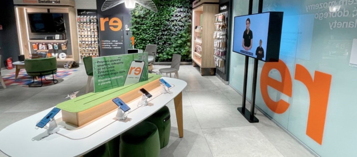 Niby Orange, a jednak green. Operator otwiera w Polsce pierwszy na świecie zielony salon
