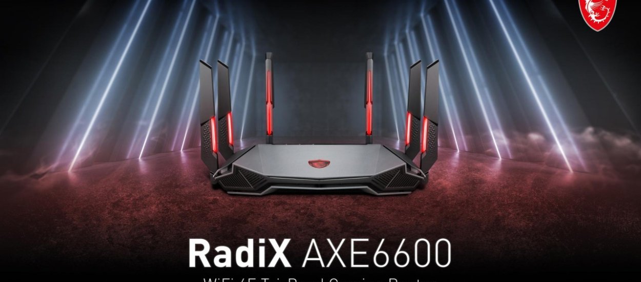 Routery RadiX i karta sieciowa USB - nowy sprzęt dla graczy od MSI