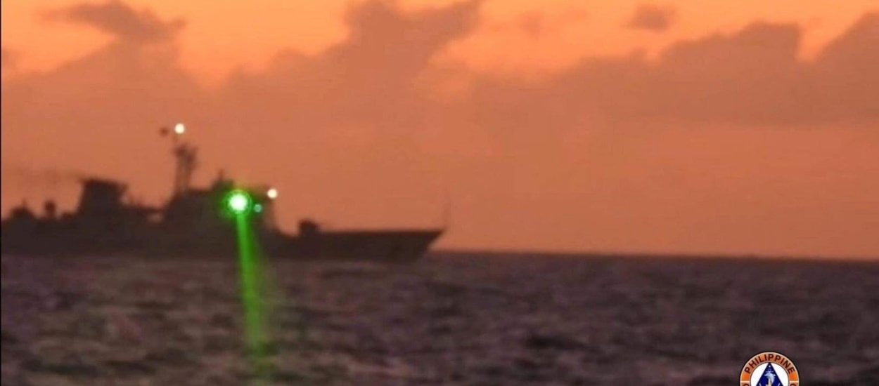 Morska bitwa laserowa. Tym razem Chiny „ostrzelały” Filipińczyków