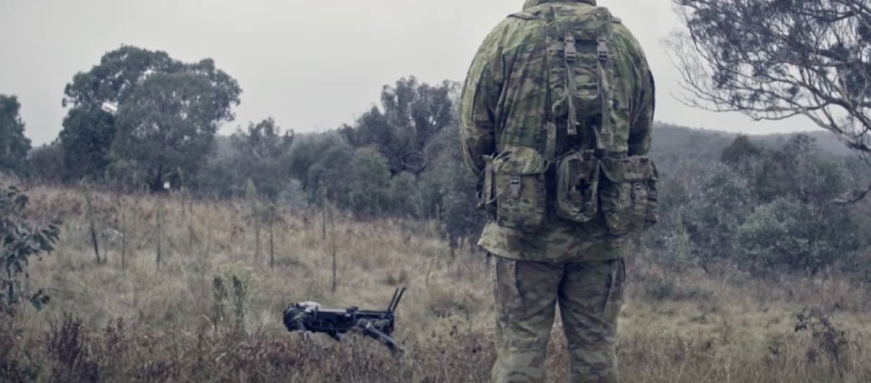W Australii testują kierowanie robotami-psami przy pomocy „telepatii”