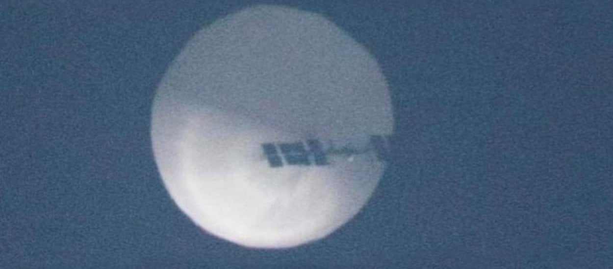 Zamieszanie przez chiński balon szpiegowski, poderwano myśliwce F-22