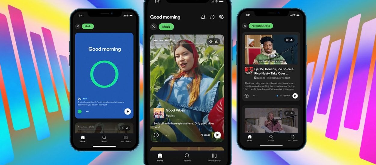 Nowe Spotify jak TikTok - będziecie jeszcze więcej słuchać i ciągle scrollować