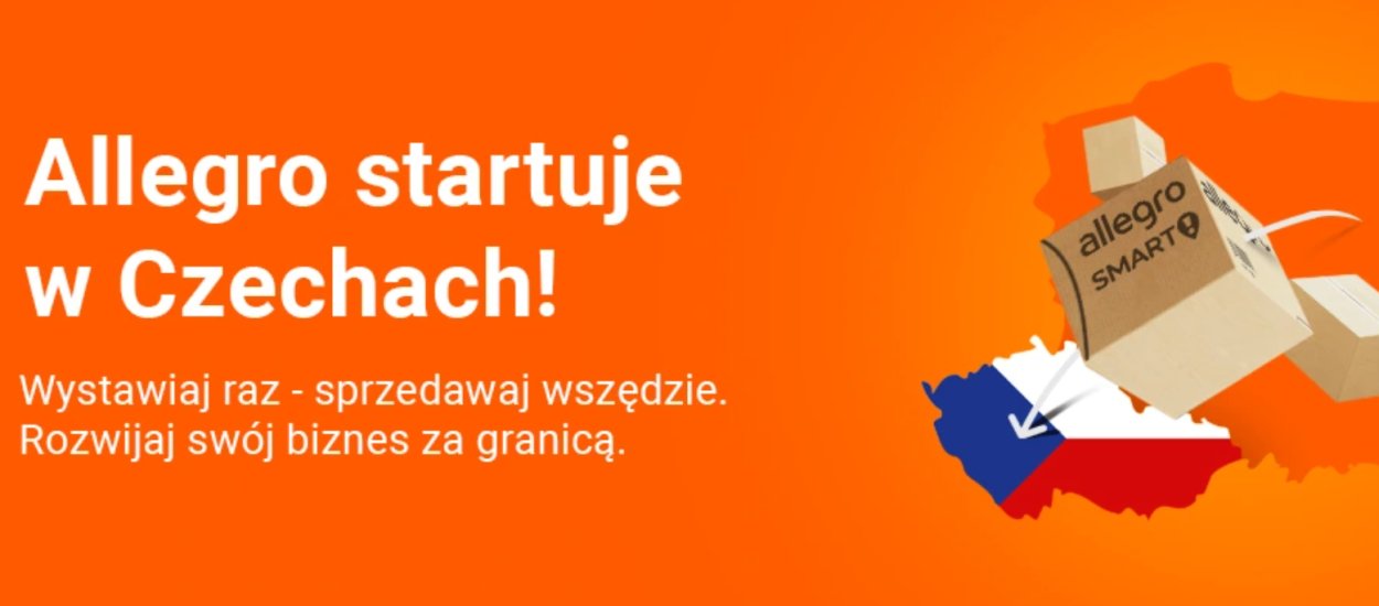 Allegro startuje w Czechach - szansa na nowy rynek zbytu dla polskich sprzedawców