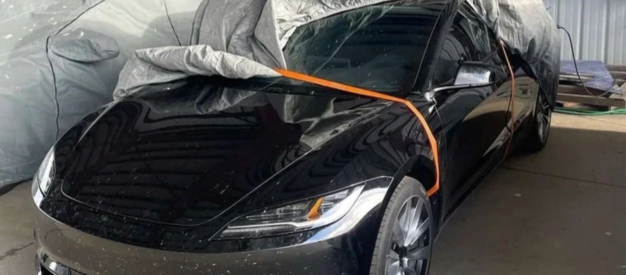 Tak rzekomo wygląda Tesla Model 3 po faceliftingu