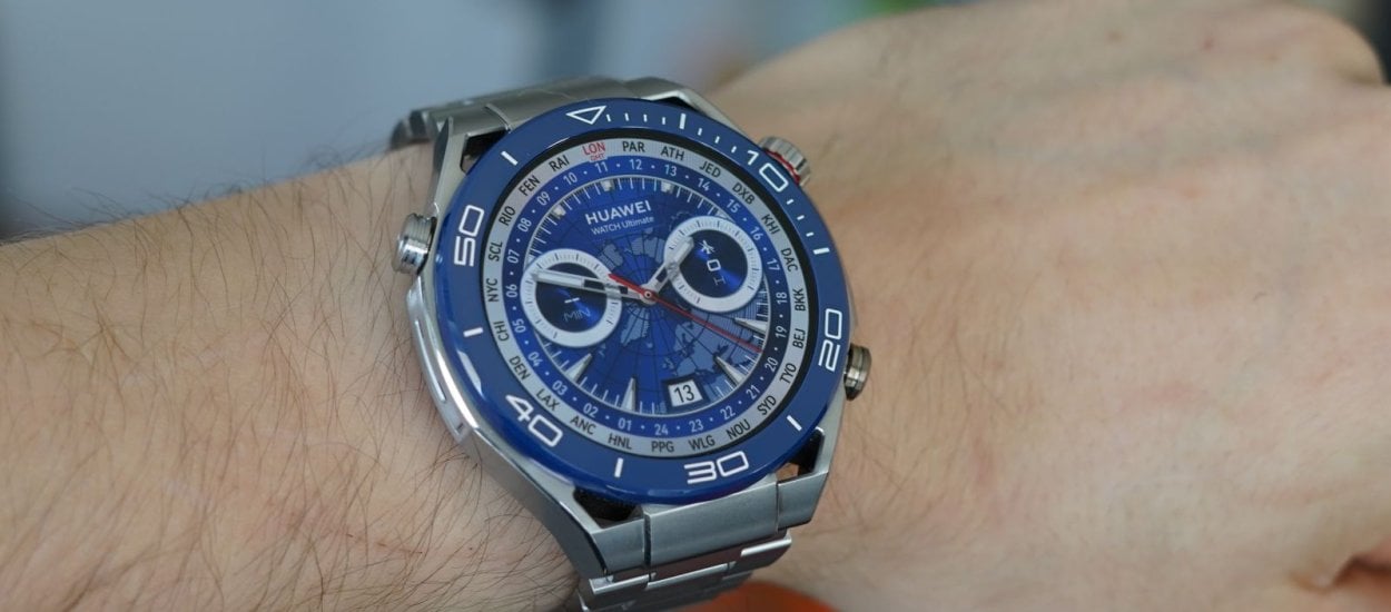 Huawei Watch Ultimate - świetny zegarek sportowy ale czy dobry smartwatch?