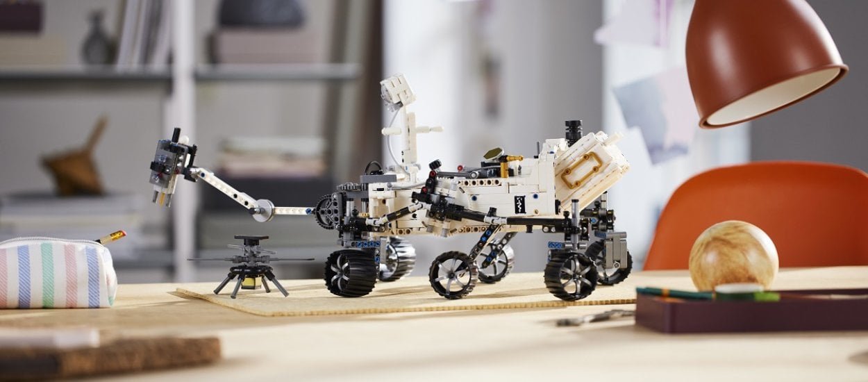 Marsjański łazik z LEGO – idealny prezent na dzień dziecka dla młodych astronautów