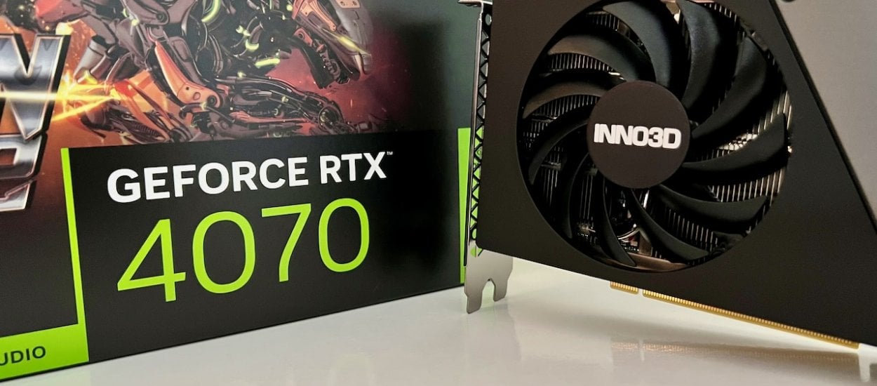 INNO3D GeForce RTX 4070 X2 – co potrafi karta za 3000 złotych?