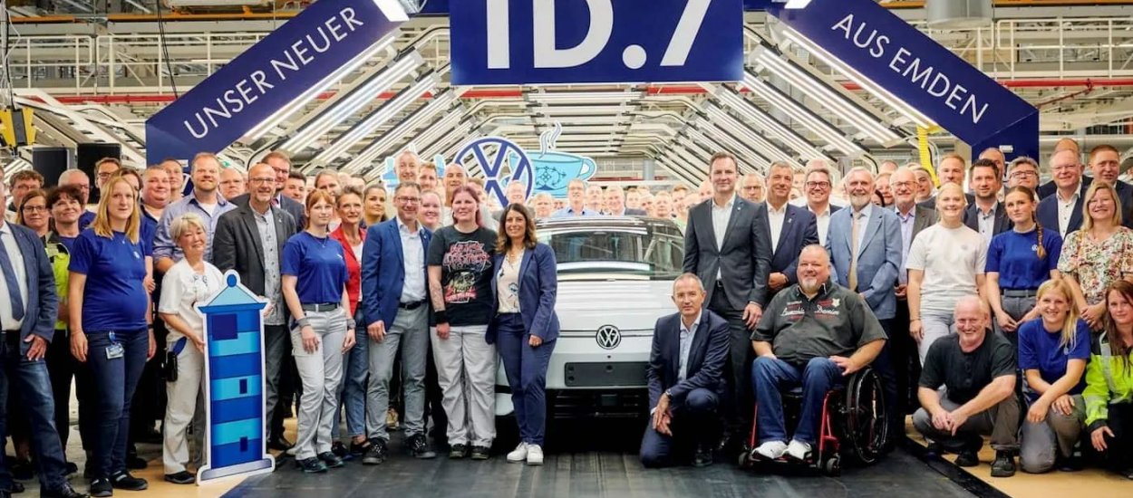 Volkswagen rozpoczął produkcję ID.7, trafi do salonów jesienią