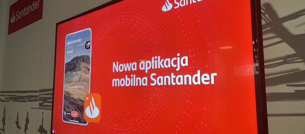 Nie ma już odwrotu, pożegnajcie starą aplikację mobilną Santandera