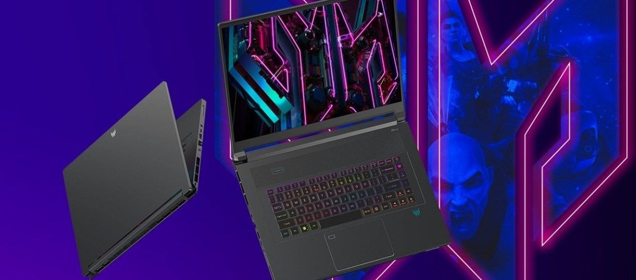 Predator Triton 17 X – najpotężniejszy laptop do gier w ofercie Acera