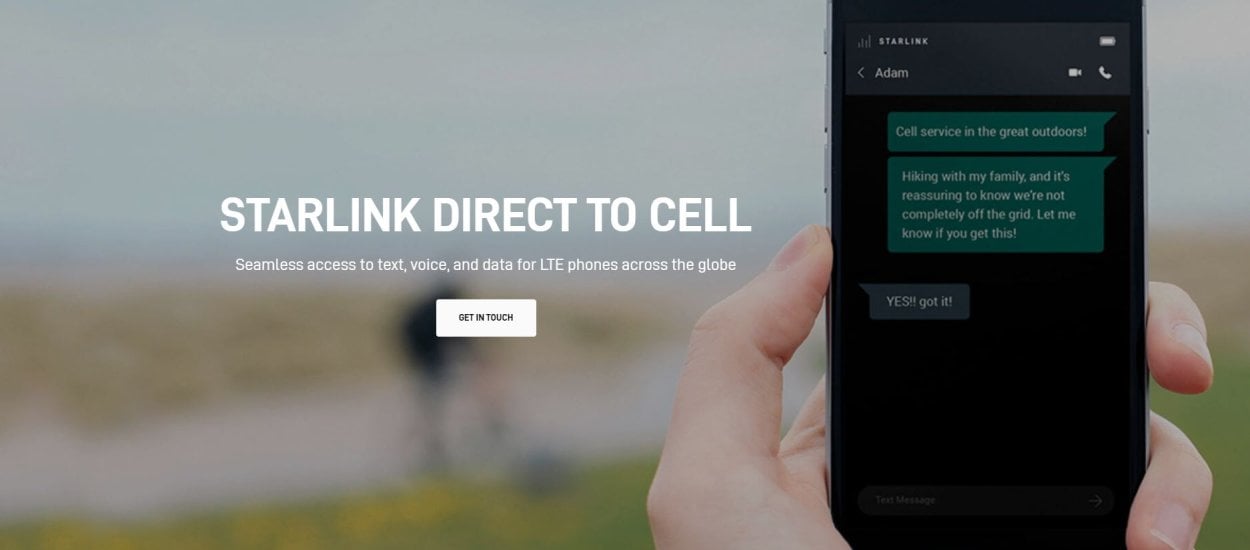 Starlink już niedługo będzie dostępny na smartfonach z LTE
