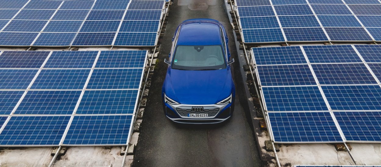 Z wizytą w fabryce Audi Q8 e-tron, neutralnej pod względem emisji dwutlenku węgla