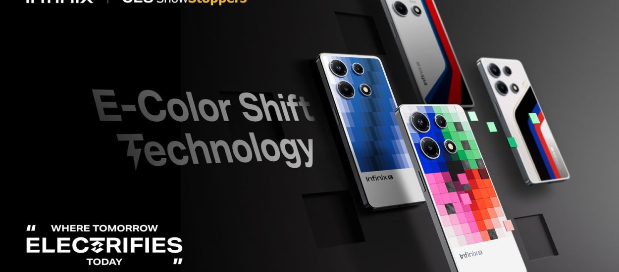 Infinix pozwoli Ci zmienić kolor obudowy smartfona w kilka sekund